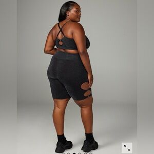 New Savage X Fenty by Rihanna Bawdy Double Knit Bike Short Plus size 1x